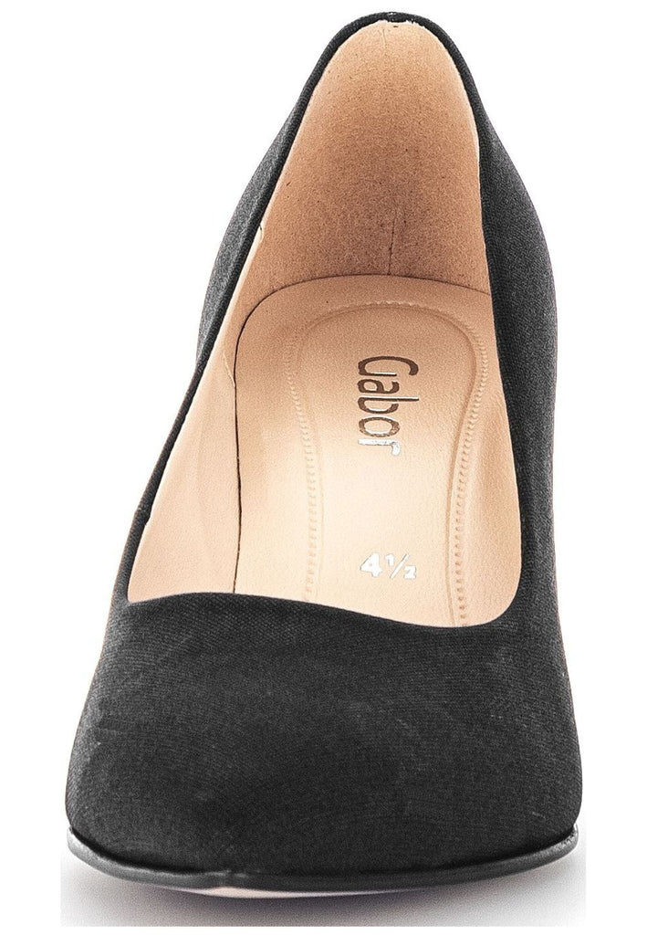 Gabor Pumps Lederimitat Schwarz