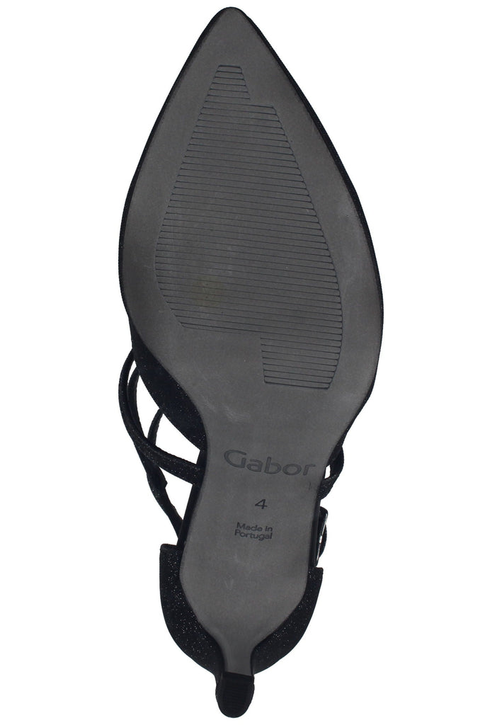 Gabor Pumps Lederimitat Schwarz