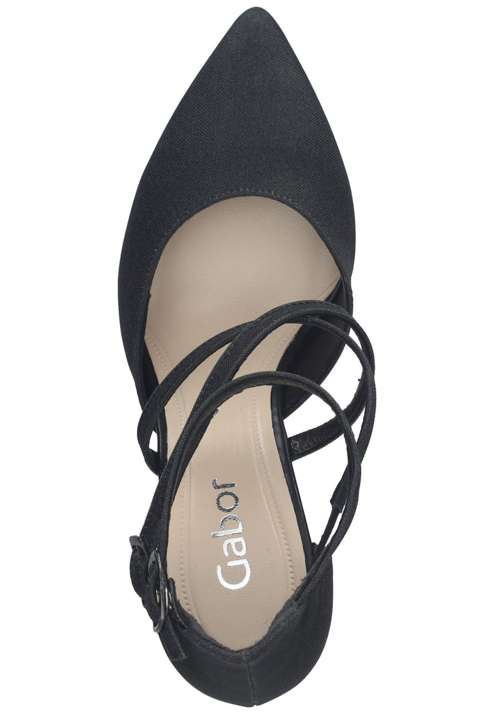 Gabor Pumps Lederimitat Schwarz