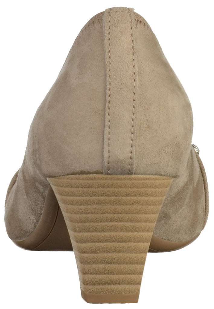 Gabor Pumps Nubuk / Naturleder Beige