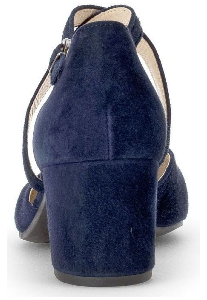 Gabor Pumps Veloursleder Atlantik