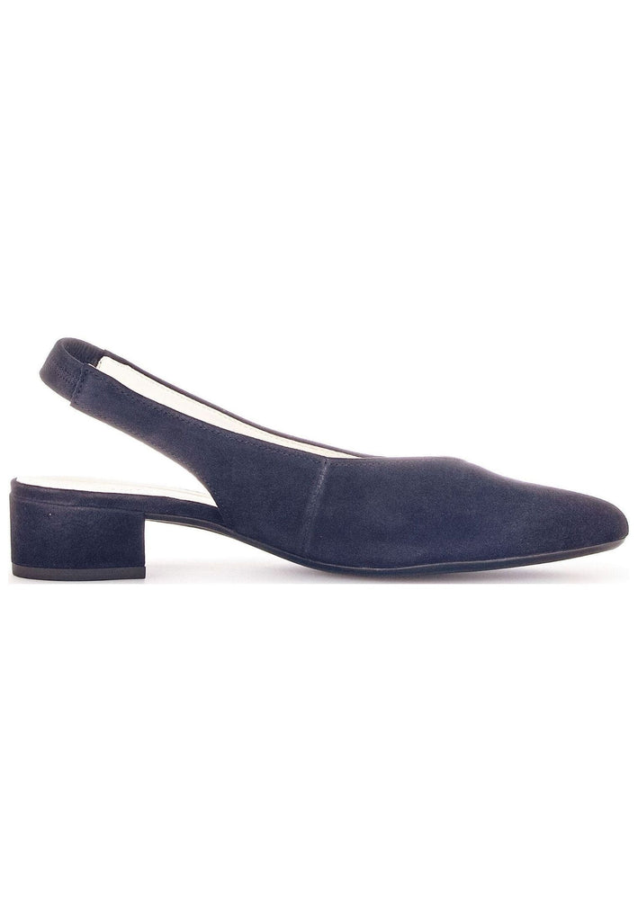 Gabor Pumps Veloursleder Atlantik