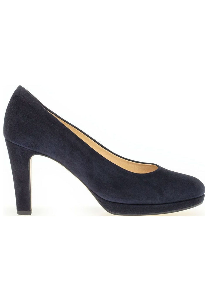 Gabor Pumps Veloursleder Atlantik