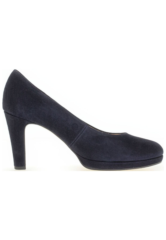 Gabor Pumps Veloursleder Atlantik