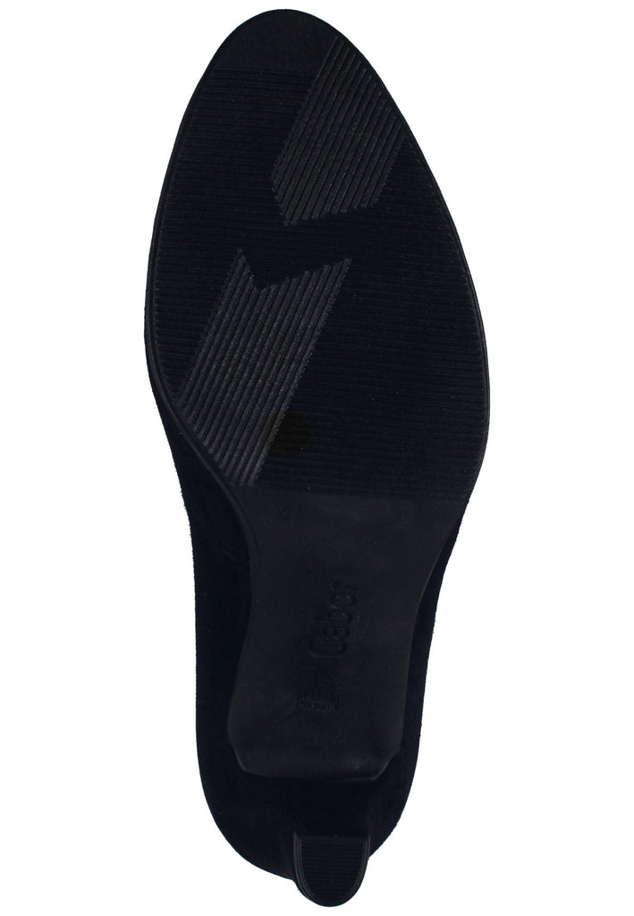 Gabor Pumps Veloursleder Atlantik