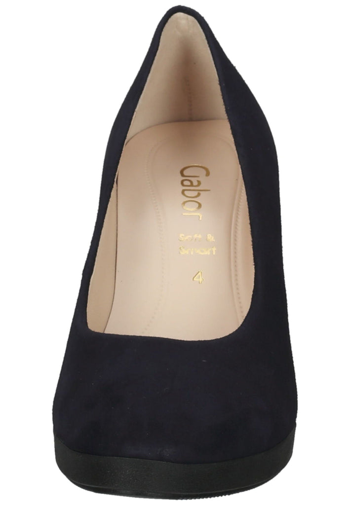 Gabor Pumps Veloursleder Atlantik