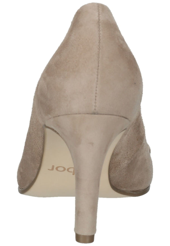 Gabor Pumps Veloursleder Beige