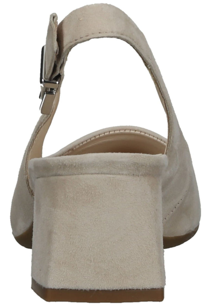 Gabor Pumps Veloursleder Beige