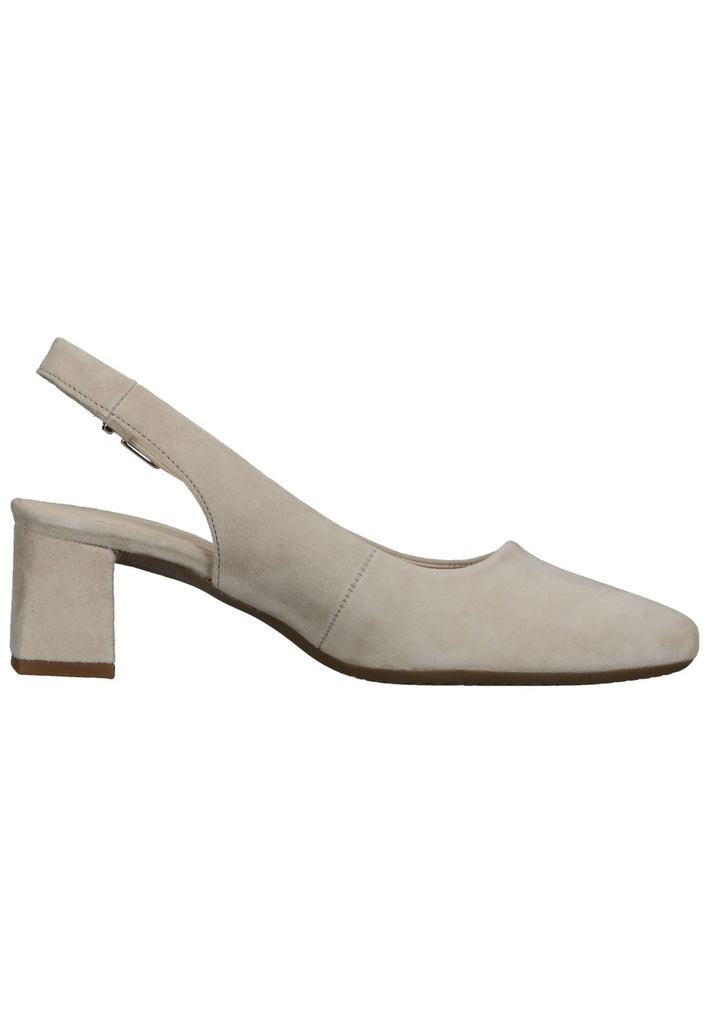 Gabor Pumps Veloursleder Beige