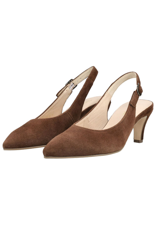 Gabor Pumps Veloursleder Cacao