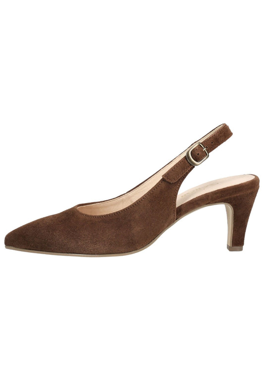 Gabor Pumps Veloursleder Cacao