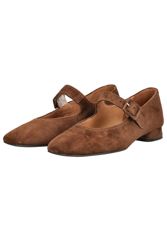 Gabor Pumps Veloursleder Cacao