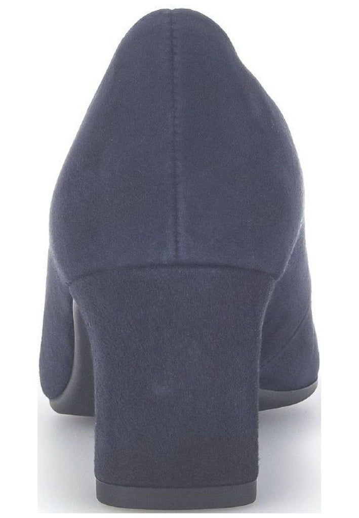 Gabor Pumps Veloursleder Dunkelblau
