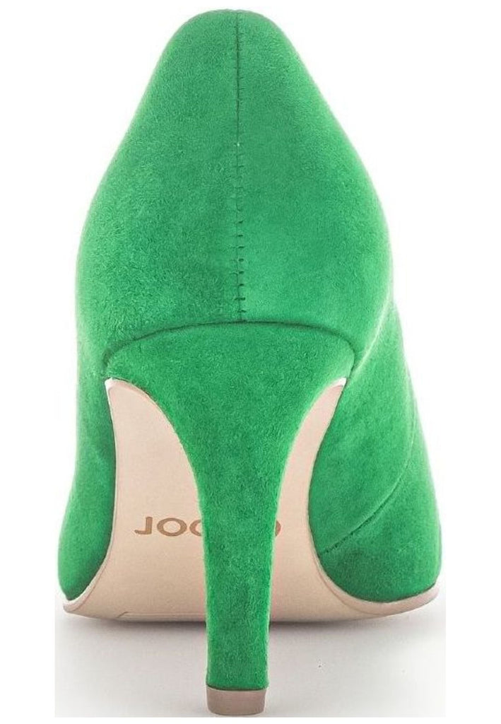 Gabor Pumps Veloursleder Grün