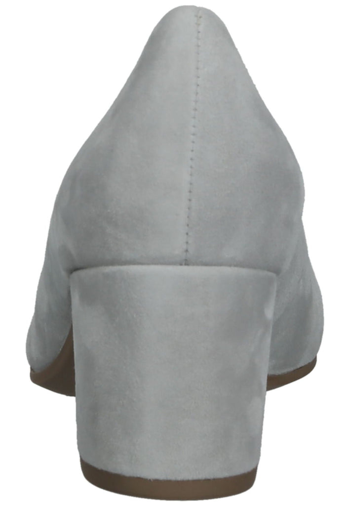 Gabor Pumps Veloursleder Hellgrau