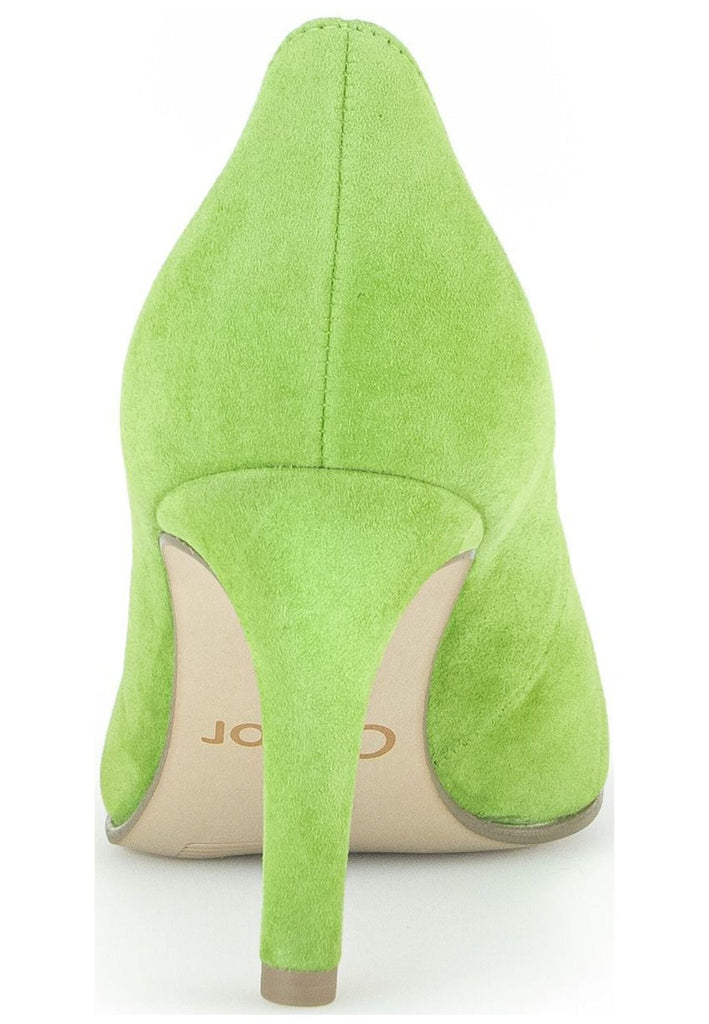 Gabor Pumps Veloursleder Hellgrün