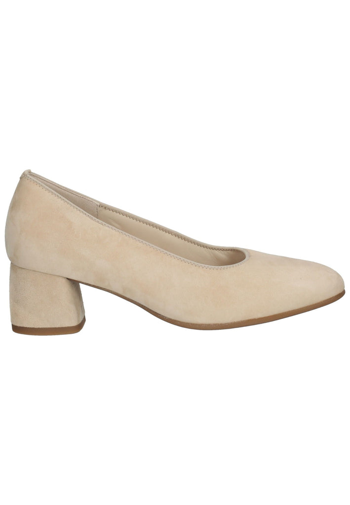Gabor Pumps Veloursleder Natur
