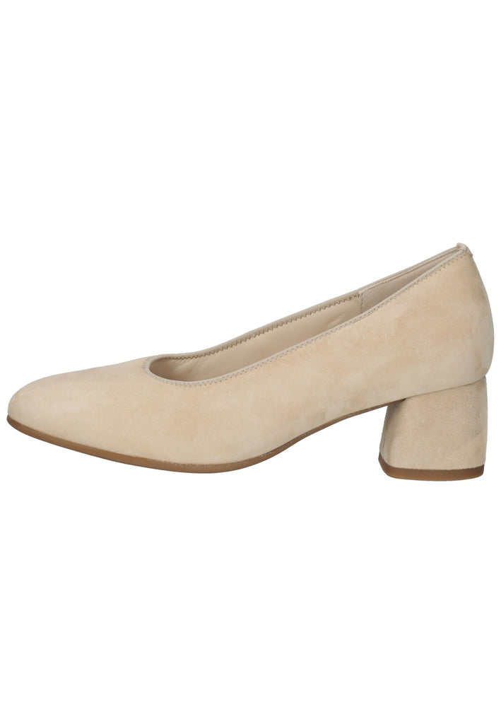 Gabor Pumps Veloursleder Natur