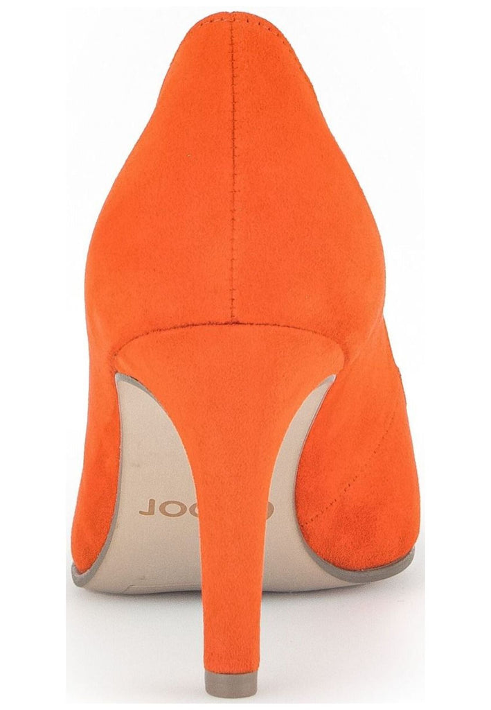 Gabor Pumps Veloursleder Orange