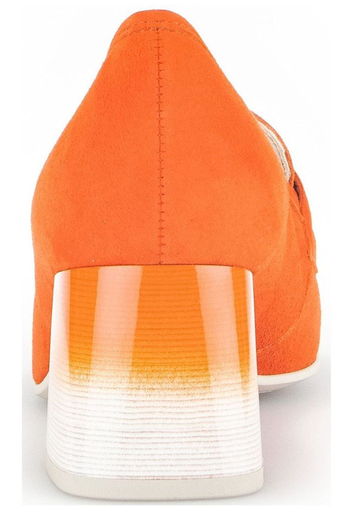 Gabor Pumps Veloursleder Orange