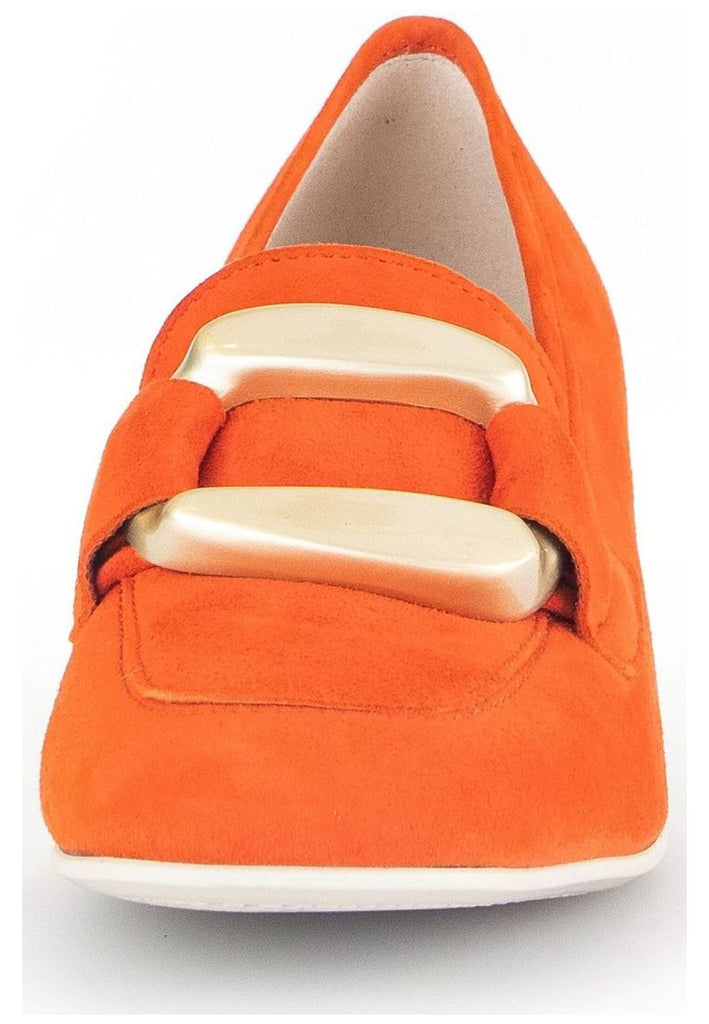Gabor Pumps Veloursleder Orange