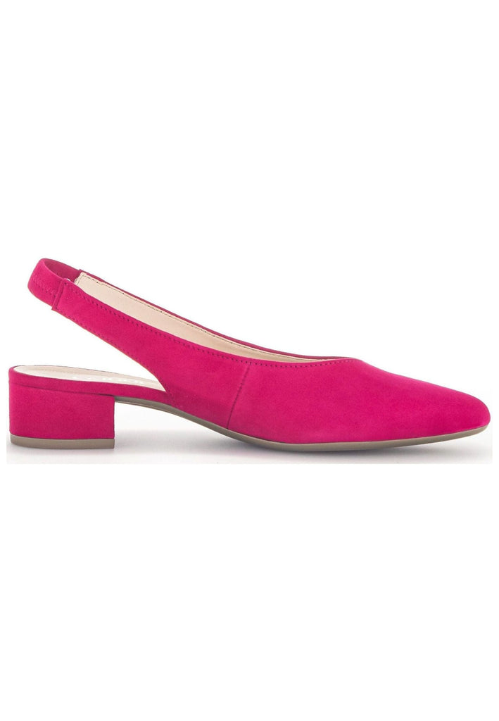 Gabor Pumps Veloursleder Pink