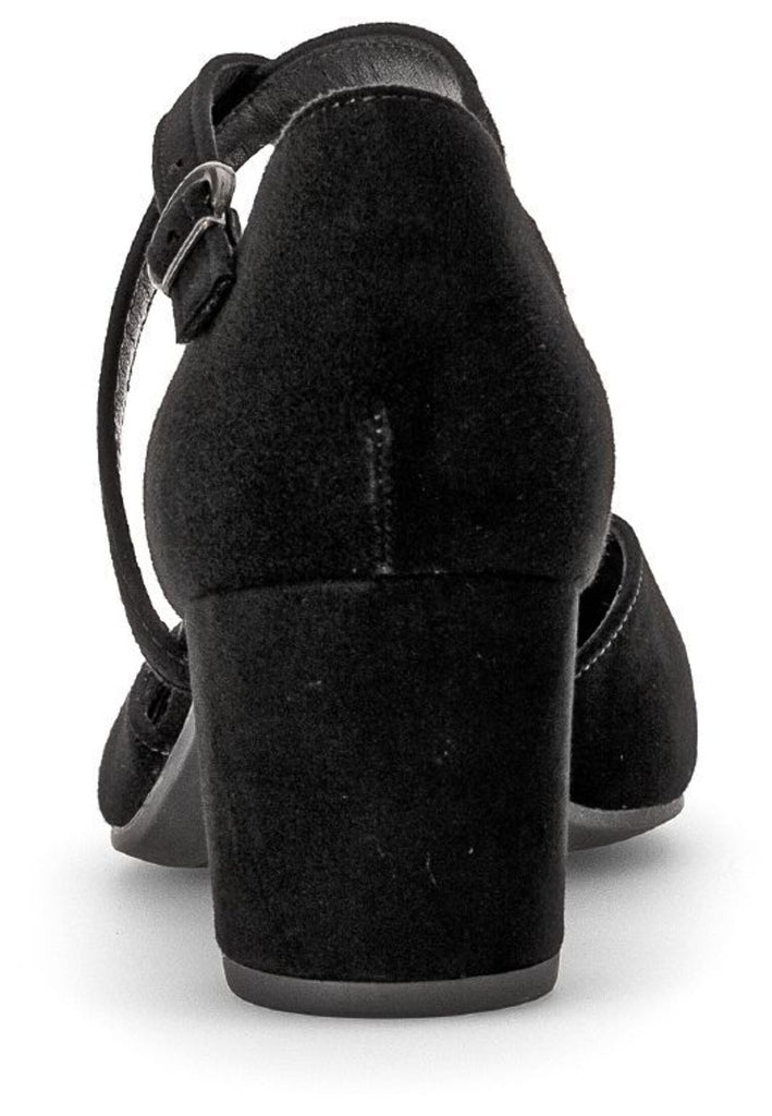 Gabor Pumps Veloursleder Schwarz