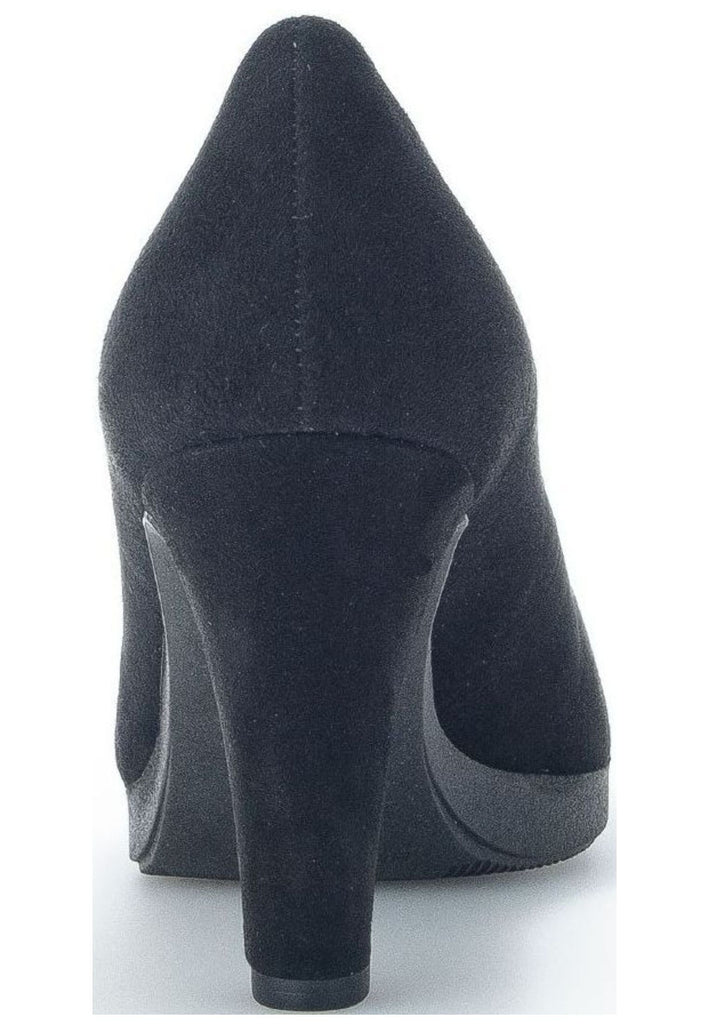 Gabor Pumps Veloursleder Schwarz