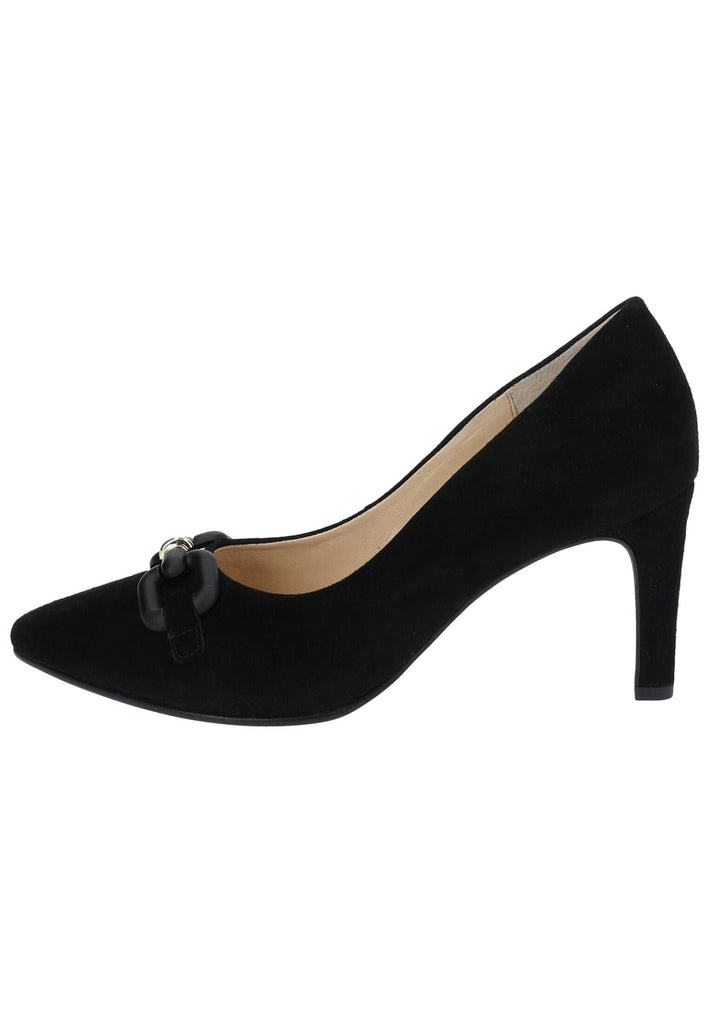 Gabor Pumps Veloursleder Schwarz