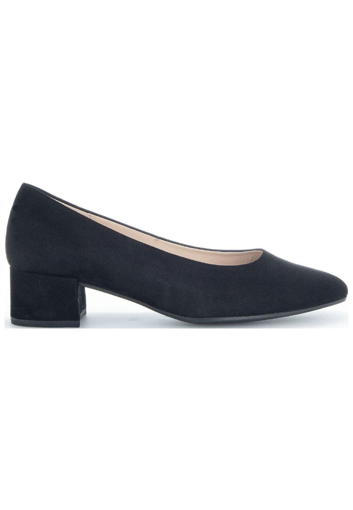 Gabor Pumps Veloursleder Schwarz