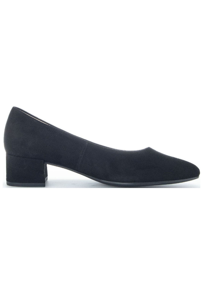 Gabor Pumps Veloursleder Schwarz