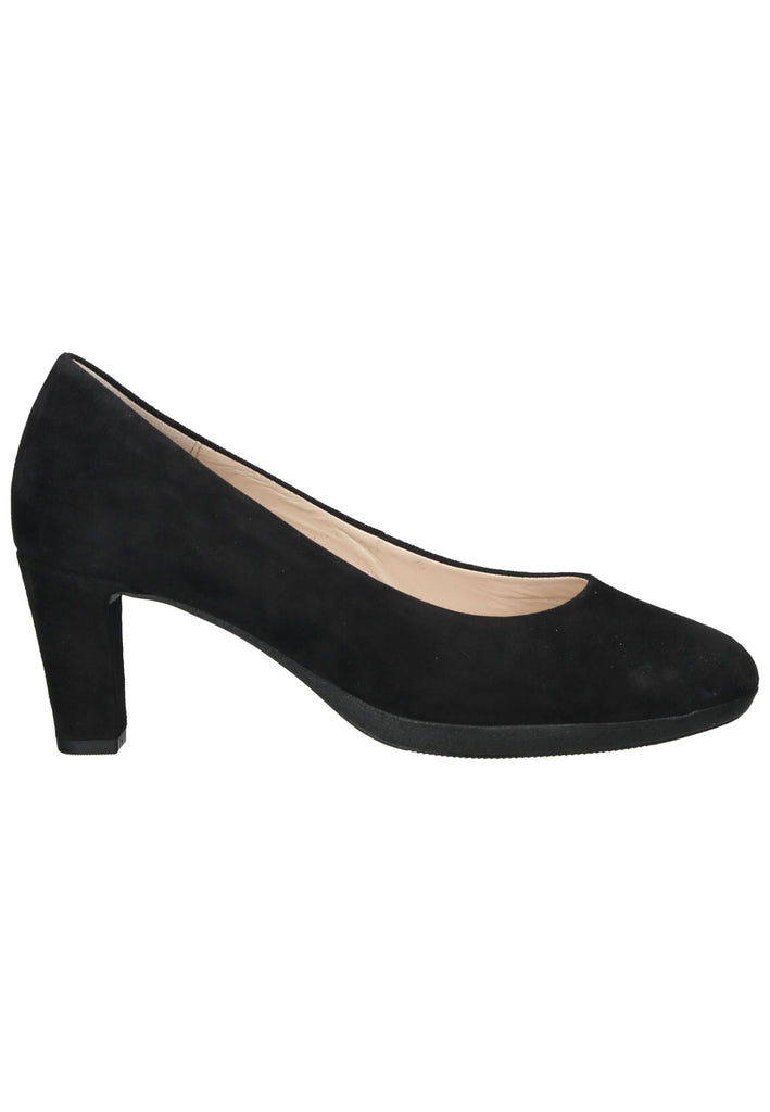 Gabor Pumps Veloursleder Schwarz