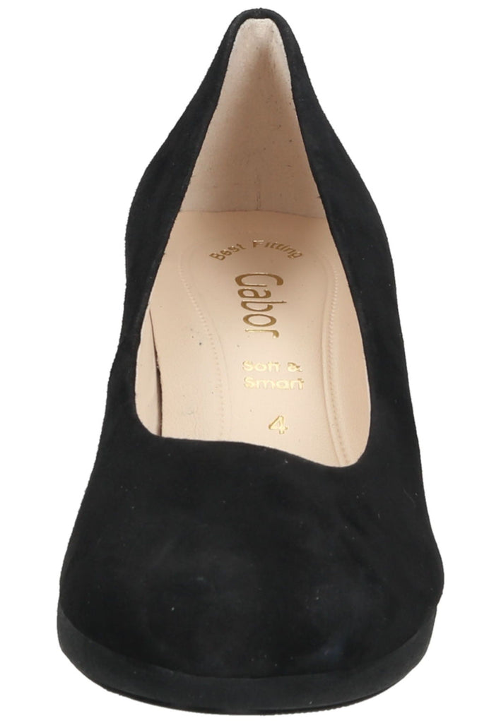 Gabor Pumps Veloursleder Schwarz