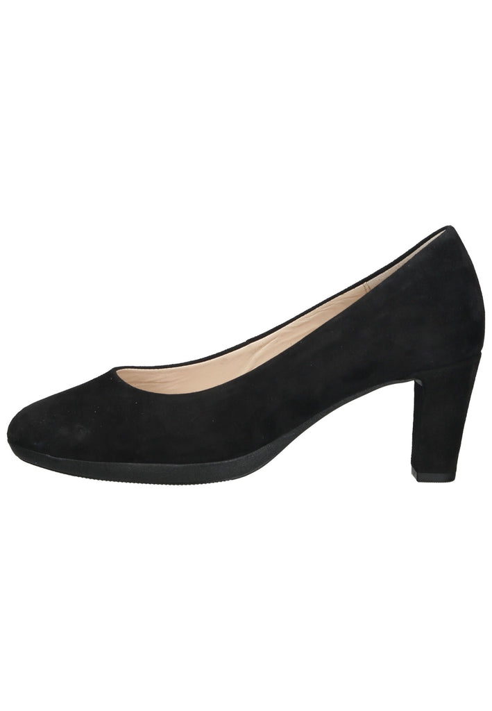Gabor Pumps Veloursleder Schwarz
