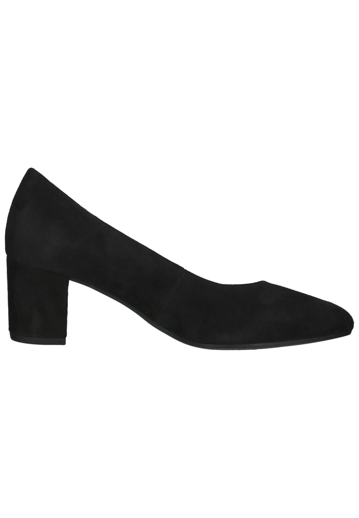 Gabor Pumps Veloursleder Schwarz