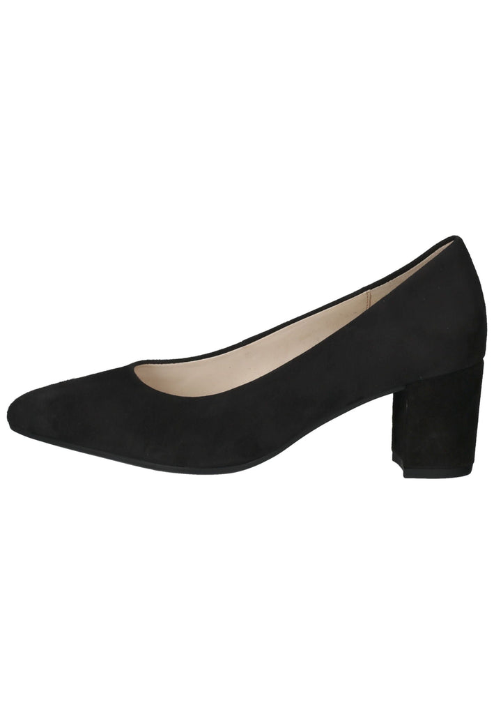Gabor Pumps Veloursleder Schwarz