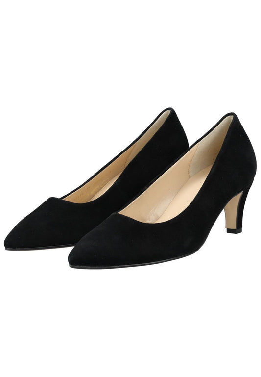 Gabor Pumps Veloursleder Schwarz