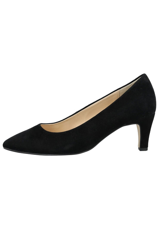 Gabor Pumps Veloursleder Schwarz