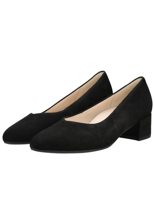 Gabor Pumps Veloursleder Schwarz