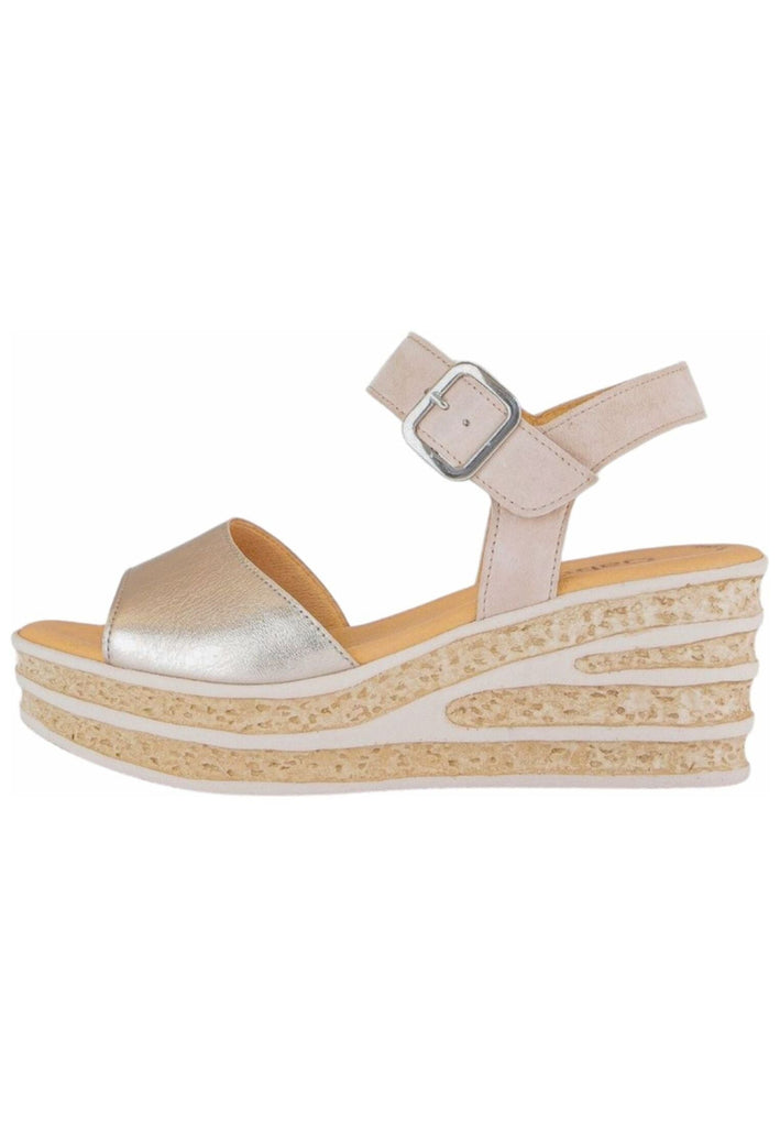 Sandalen Gabor Sandalen Leder Puder