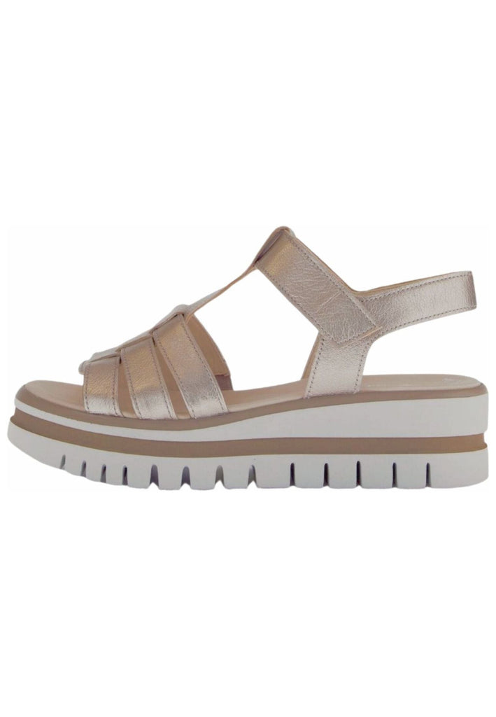 Sandalen Gabor Sandalen Leder Puder