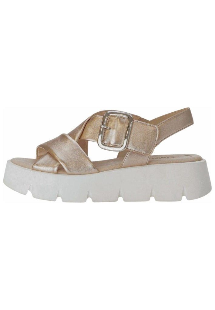 Sandalen Gabor Sandalen Leder Puder