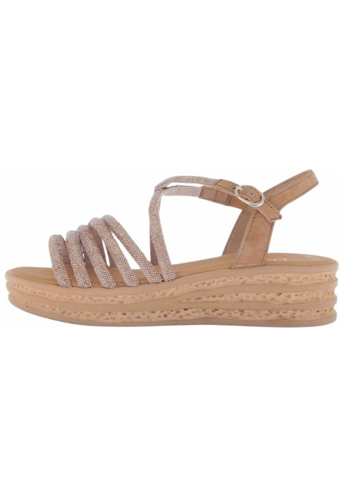 Sandalen Gabor Sandalen Lederimitat Gold