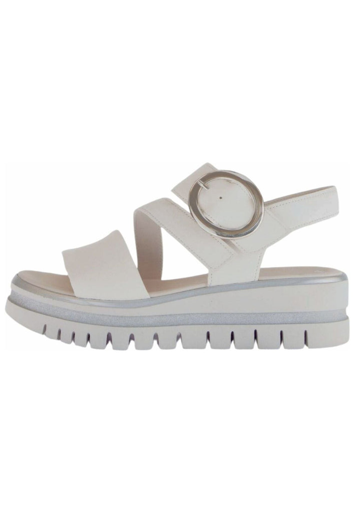 Sandalen Gabor Sandalen Nappaleder Latte