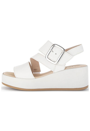 Sandalen Gabor Sandalen Nappaleder Latte