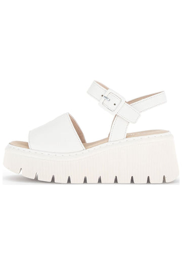Sandalen Gabor Sandalen Nappaleder Latte