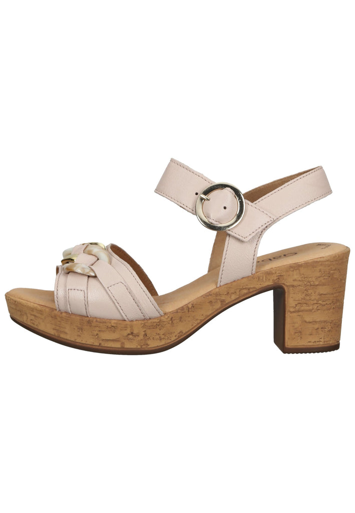 Sandalen Gabor Sandalen Nappaleder Rosa