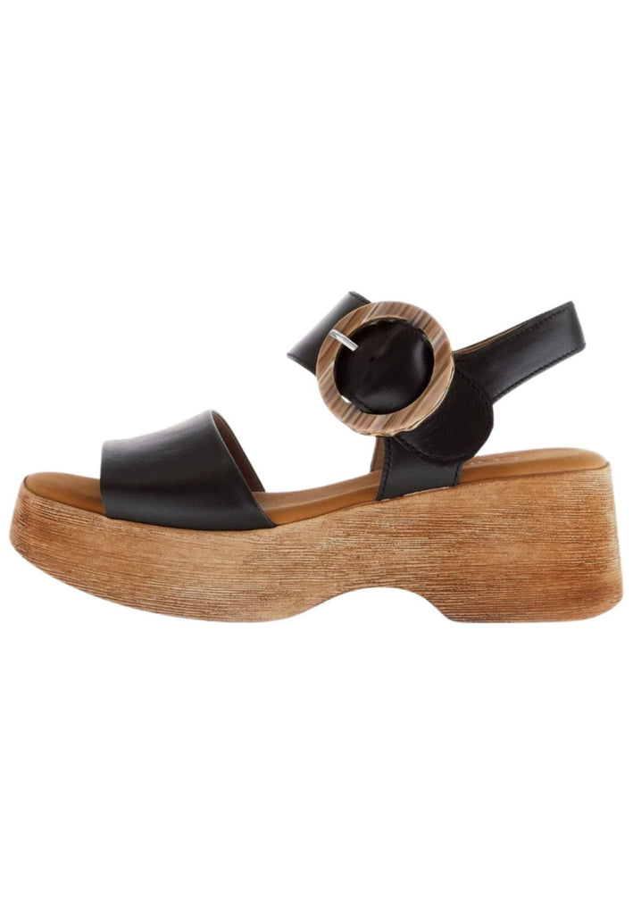 Sandalen Gabor Sandalen Nappaleder Schwarz