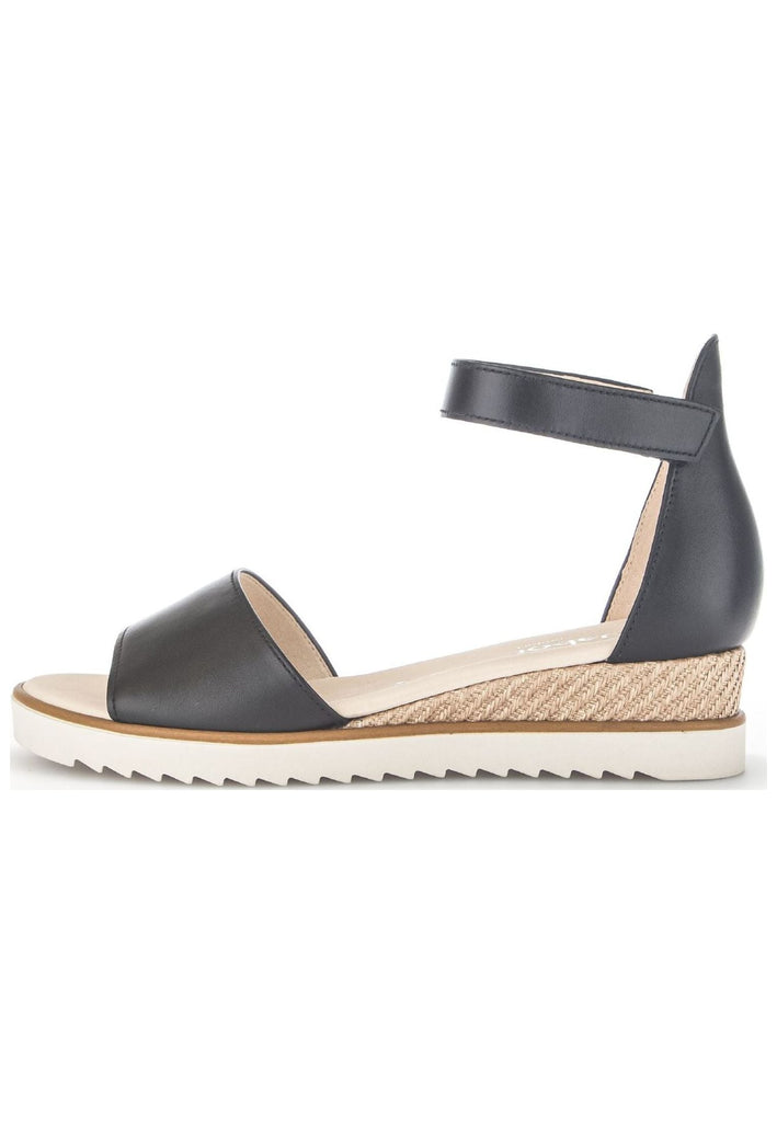 Sandalen Gabor Sandalen Nappaleder Schwarz