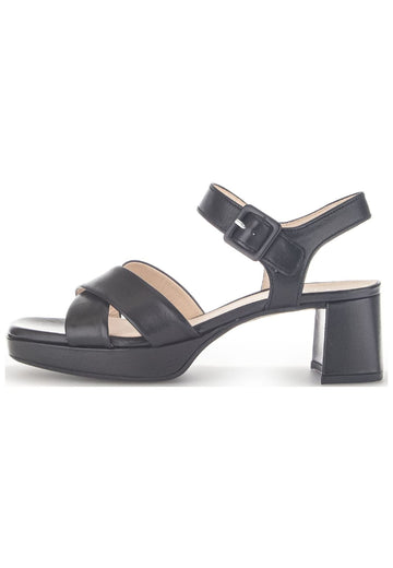 Sandalen Gabor Sandalen Nappaleder Schwarz